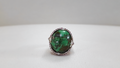 30 Carat Green Turquoise Ring