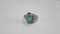 2.3 CT Emerald Promise Ring.