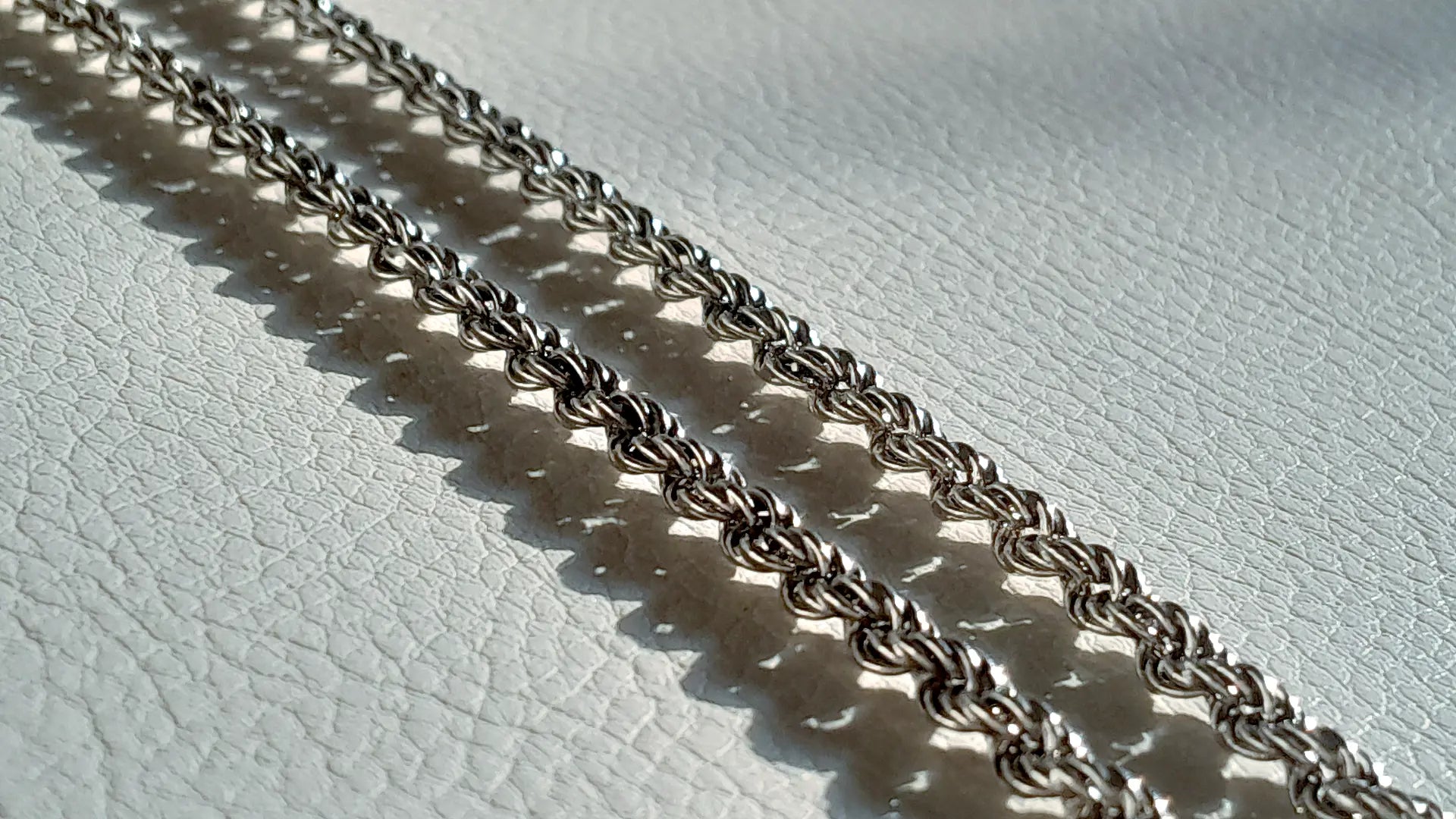 Rope Chain, 925 Sterling Silver Chain by Beech Wylde
