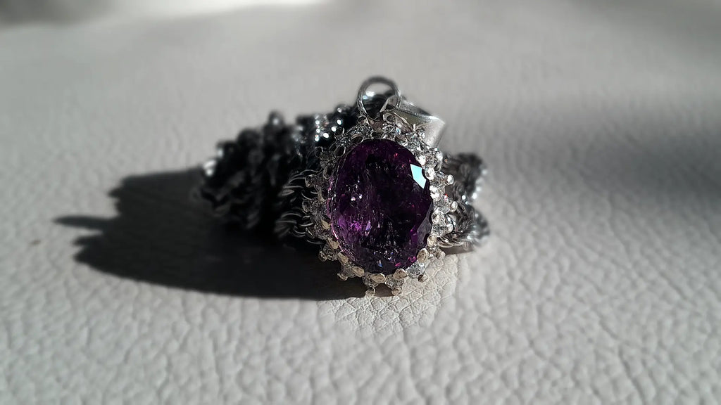 Amethyst Pendant – Modern Heirloom by Beech Wylde