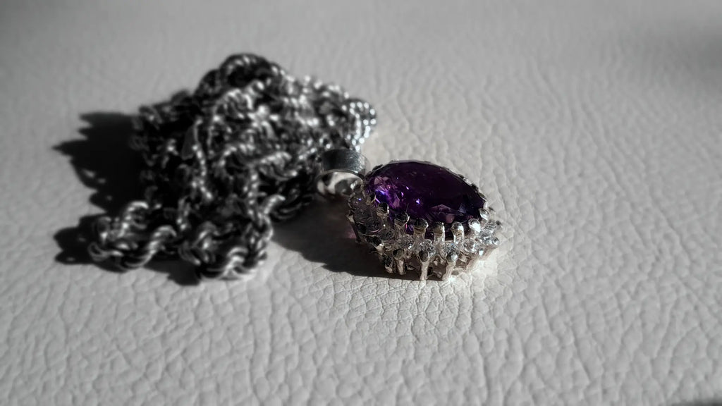Amethyst Pendant – Modern Heirloom by Beech Wylde