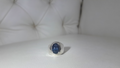 7 ct Blue Star Sapphire Ring