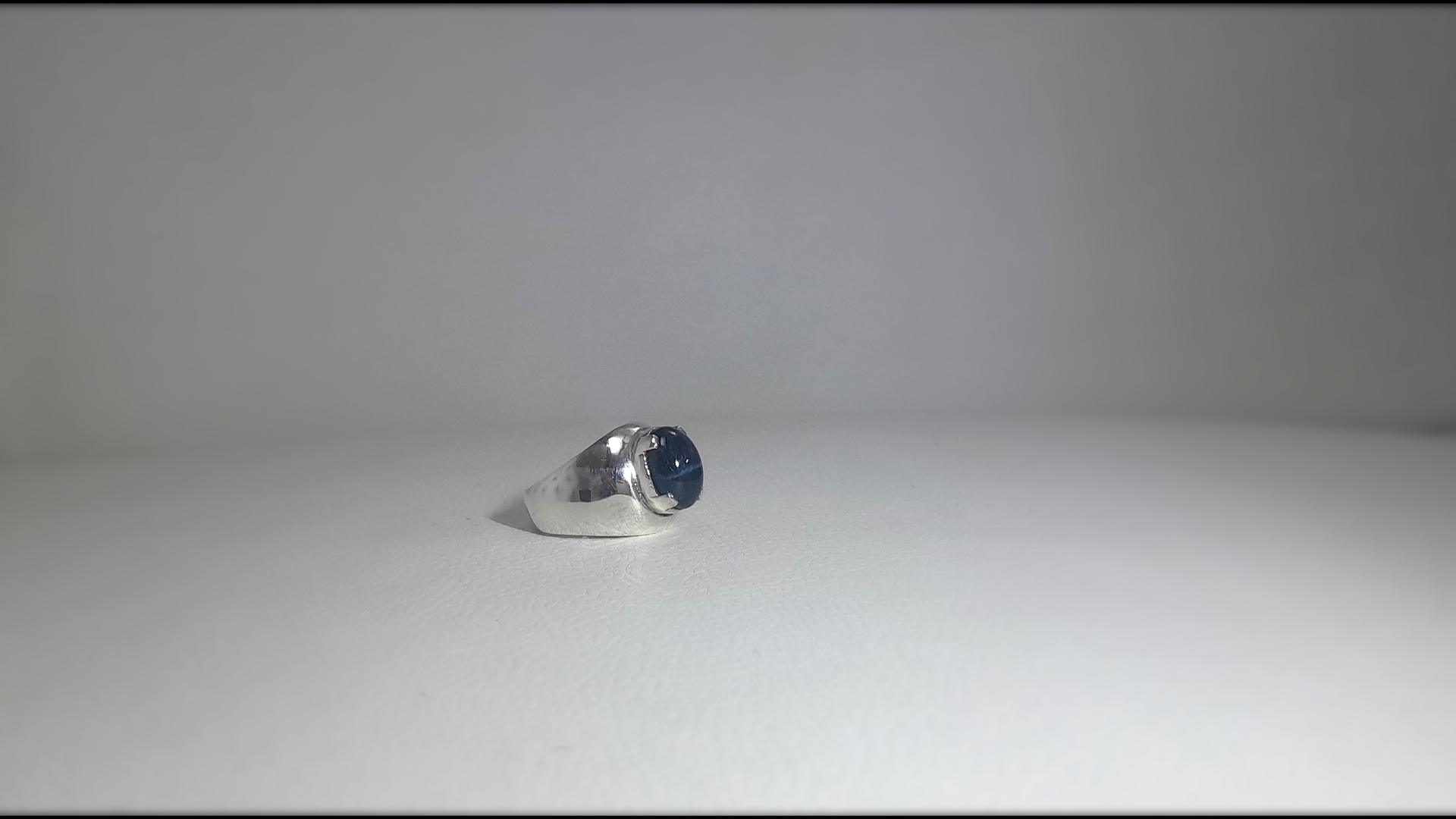 7 ct Blue Star Sapphire Ring