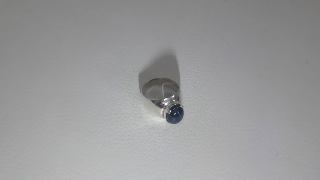 7 ct Blue Star Sapphire Ring