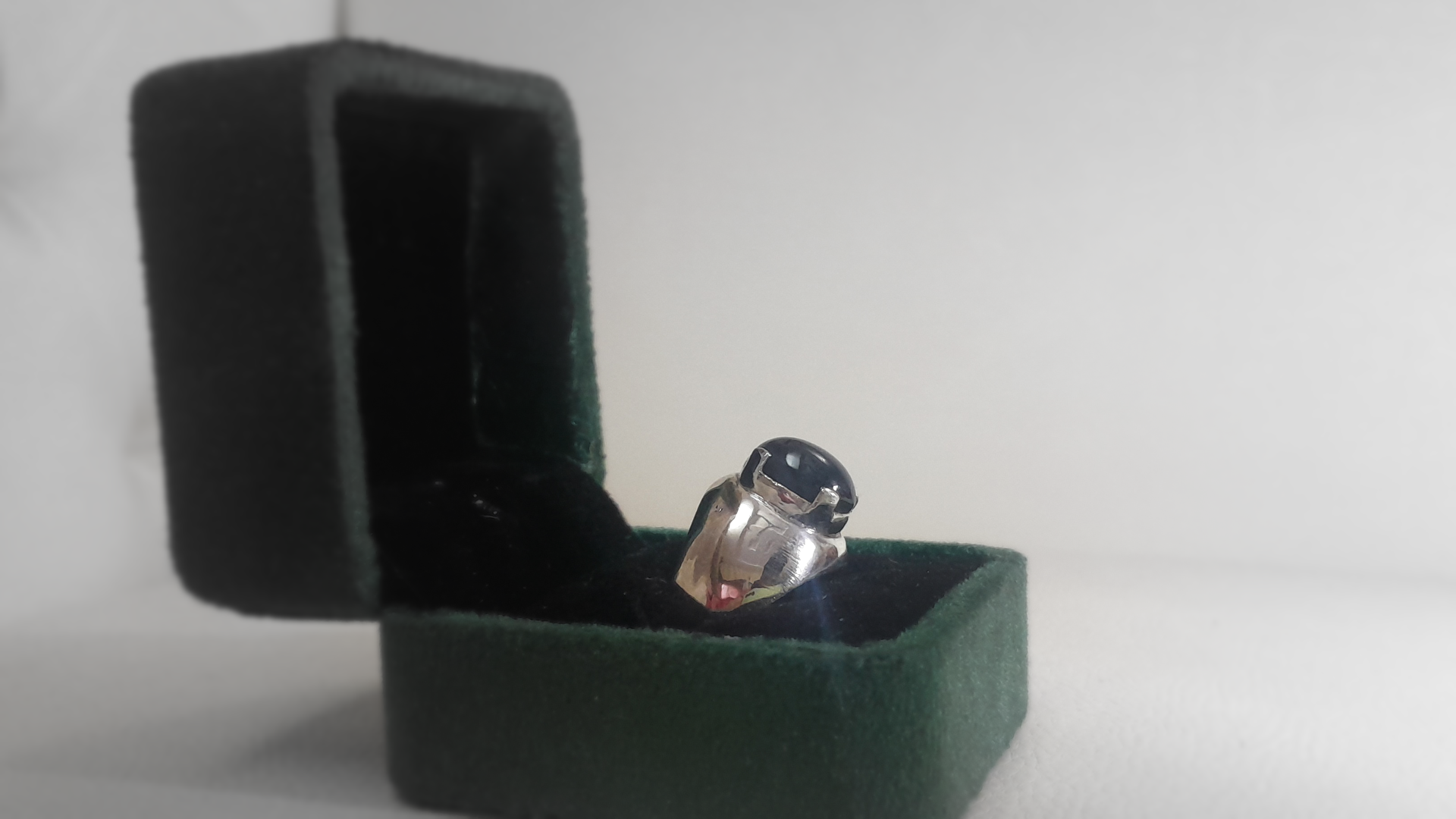 7 ct Blue Star Sapphire Ring