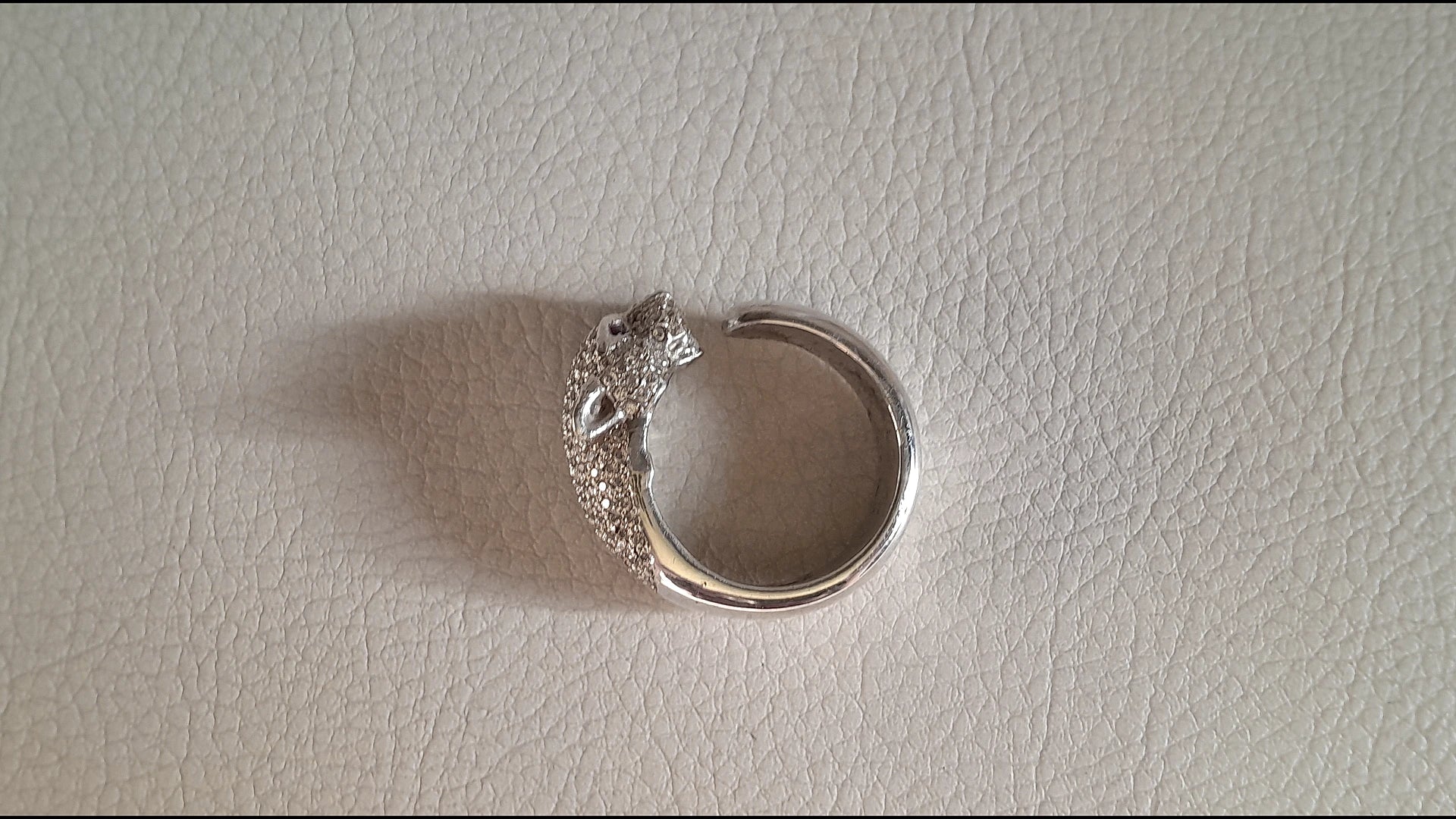 925 Sterling Silver Lioness Ring by Beech Wylde