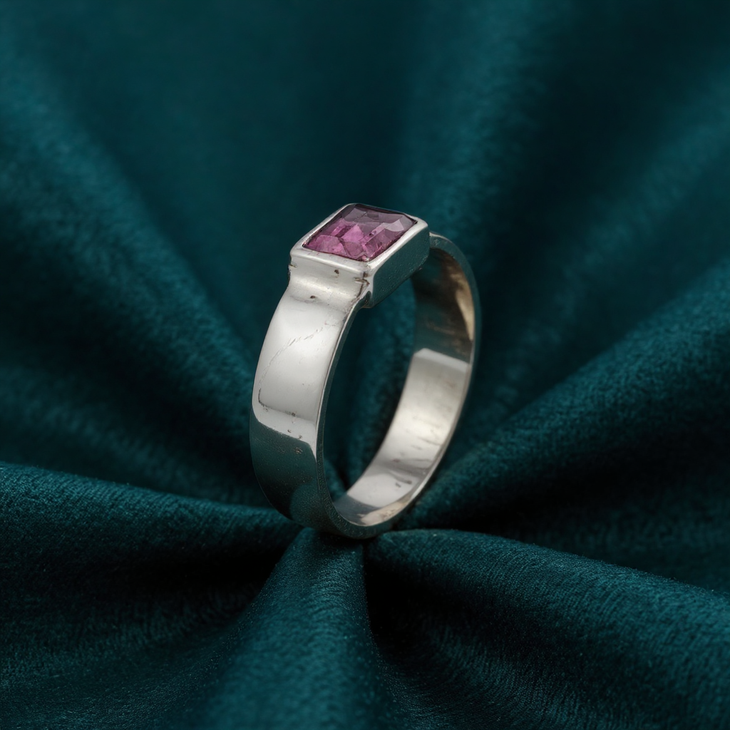 The Whisper of Dawn, Pink Tourmaline Ring.