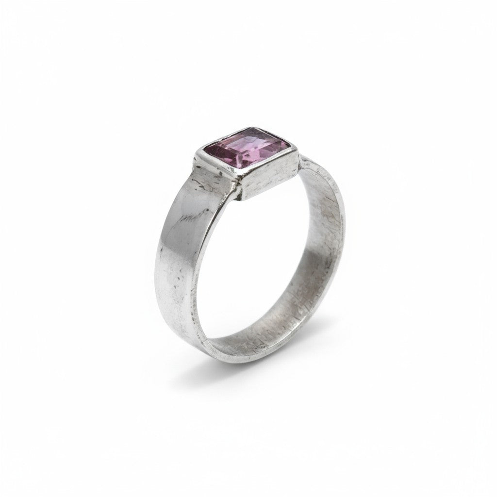 The Whisper of Dawn, Pink Tourmaline Ring.