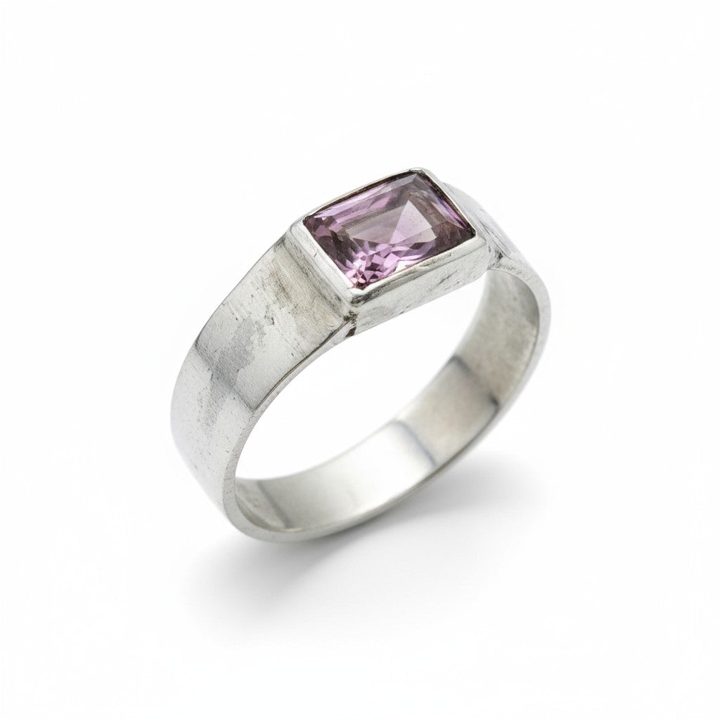 The Whisper of Dawn, Pink Tourmaline Ring.