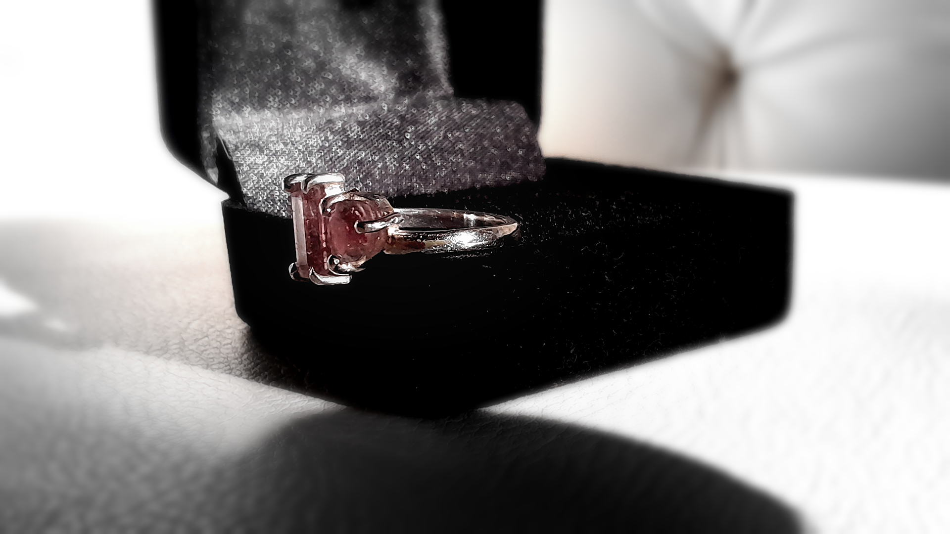 Pink Tourmaline Ring